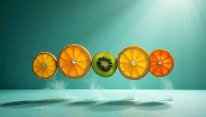 Floating Fruit Slices