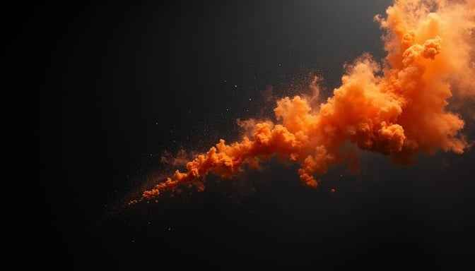 Fiery Orange Plume Fiery Orange Plume