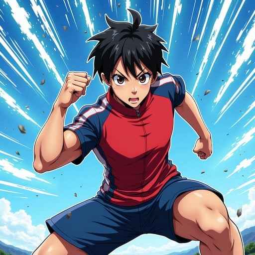 Explosive Anime Athlete Explosive Anime Athlete