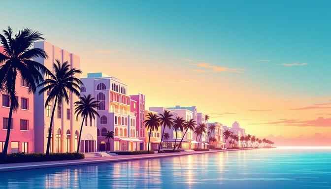 Miami Sunset Paradise