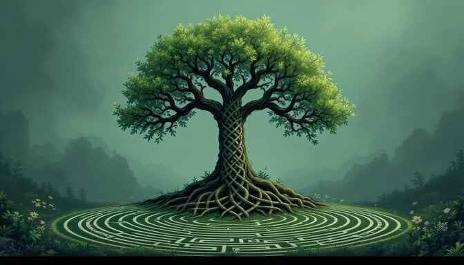 Sacred Tree Spirals