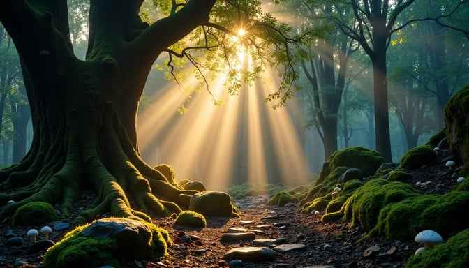Enchanted Forest Dawn Enchanted Forest Dawn