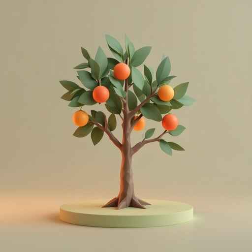 Minimal Orange Tree