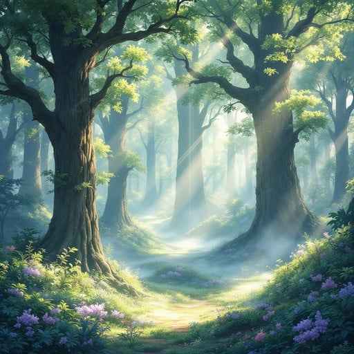 Mystical Forest Path