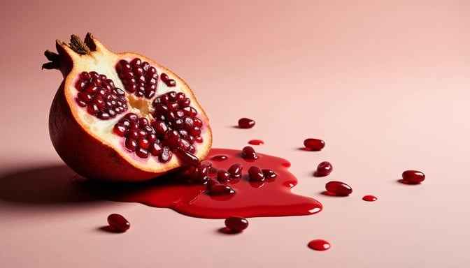 Pomegranate Ruby Spill Pomegranate Ruby Spill