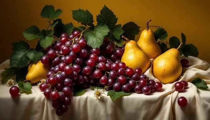 Grapes and Pears