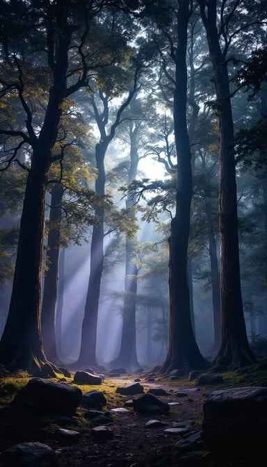 Misty Forest Cathedral