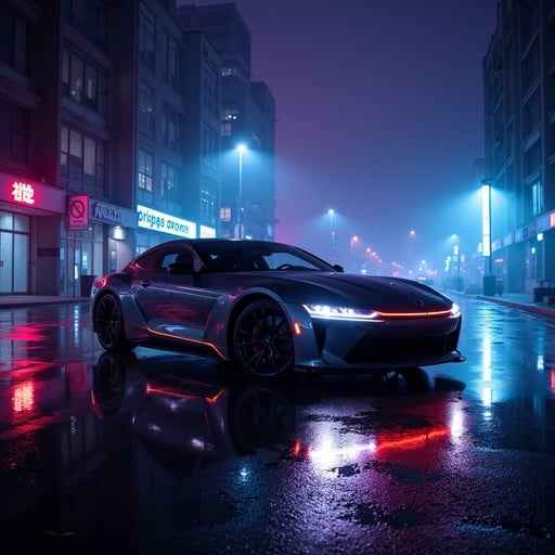 Neon Car Glow