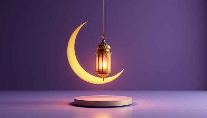 Moonlit Ramadan Lantern