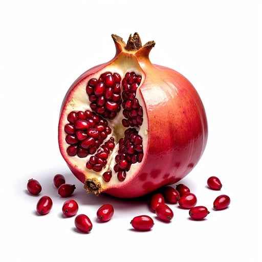 Ruby red pomegranate