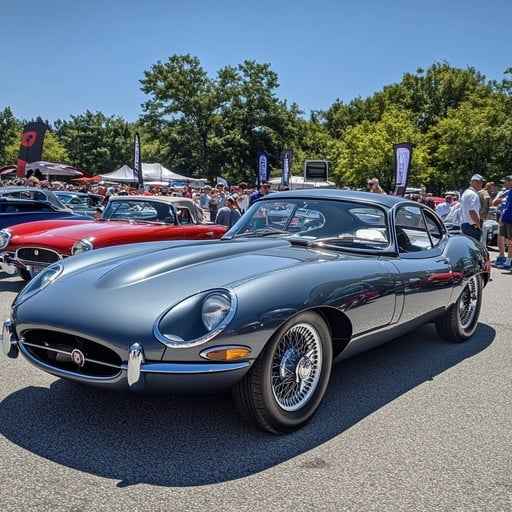 Classic Jaguar Car