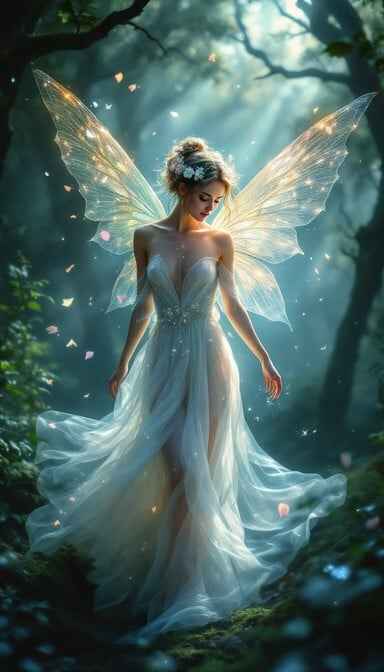 Moonlit Forest Fairy