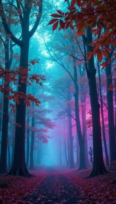 Ethereal Forest Path Ethereal Forest Path