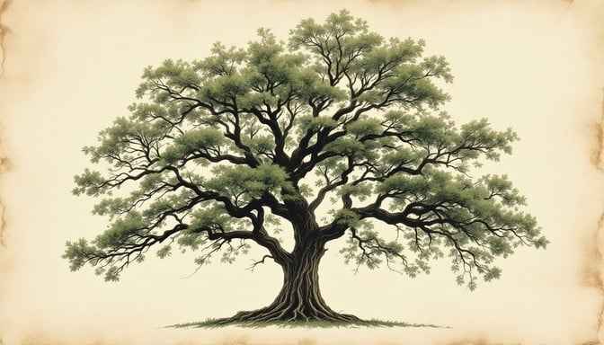 Majestic Botanical Tree Majestic Botanical Tree