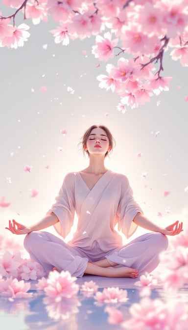 Blossom Meditation Magic