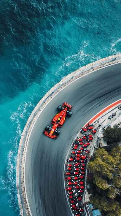 Race car speed