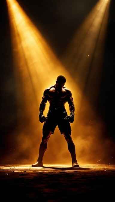 Champion Stands Ready