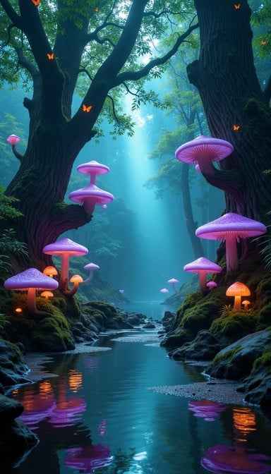 Luminous Mushroom Stream Luminous Mushroom Stream