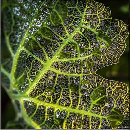 Leaf with Dew
