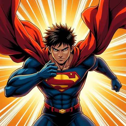 Dynamic Superman Hero Dynamic Superman Hero