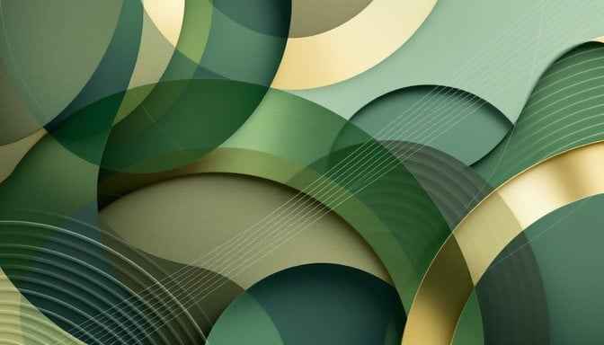Geometric Archery Abstract