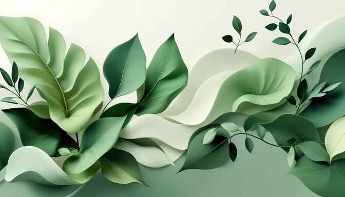 Flowing Botanical Geometry Flowing Botanical Geometry