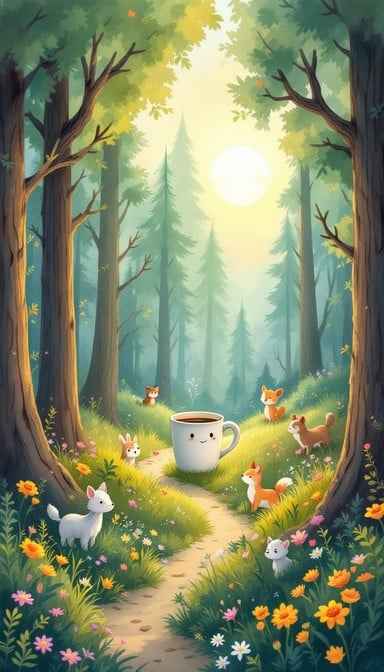 Magical Morning Path