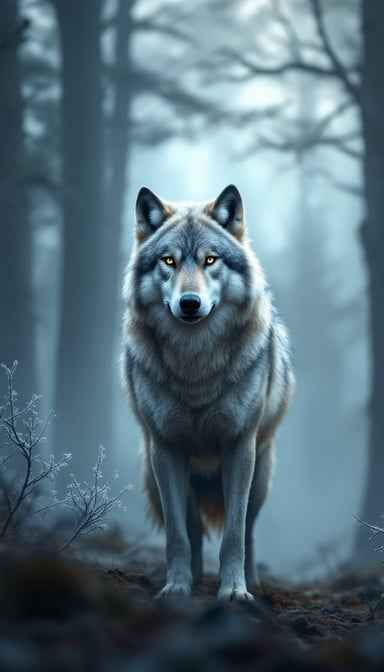 Mystic Forest Wolf