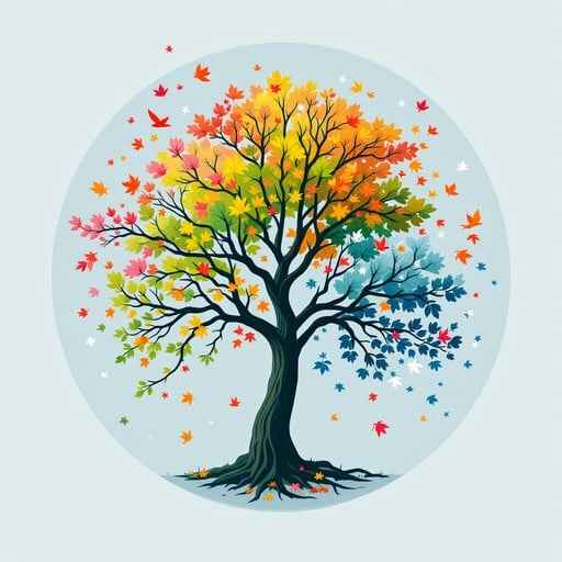 Seasonal Tree Circle