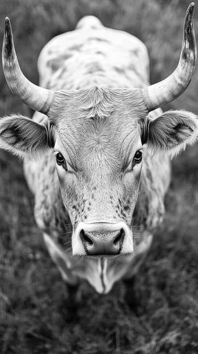 Cow in Meadow Cow in Meadow