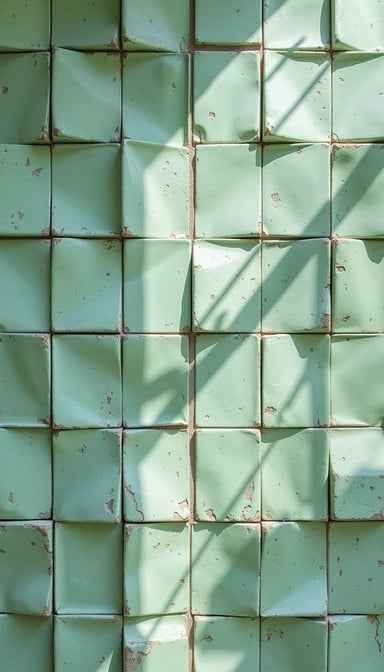 Weathered Mint Tiles Weathered Mint Tiles