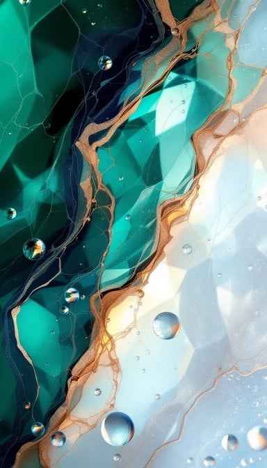 Emerald Liquid Prisms Emerald Liquid Prisms