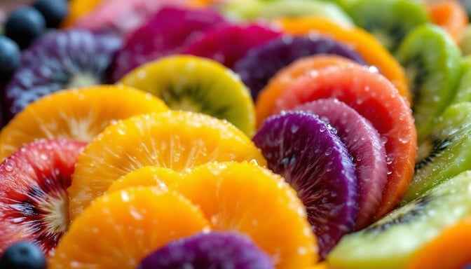Rainbow Fruit Pattern Rainbow Fruit Pattern