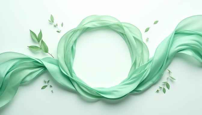 Flowing Green Elegance