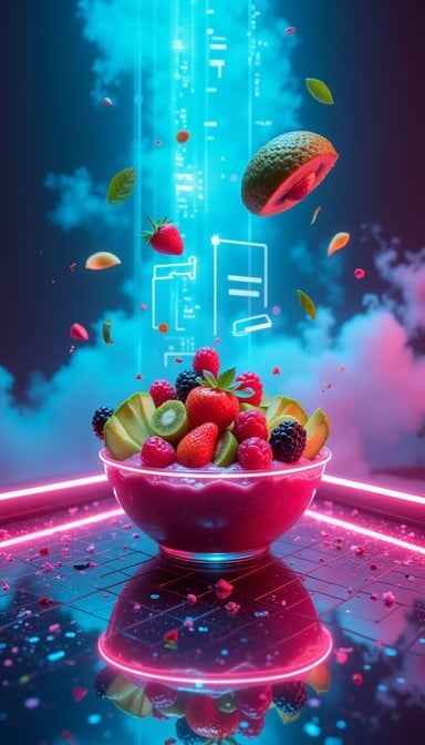 Futuristic Fruit Bowl
