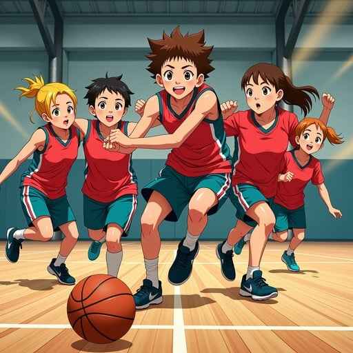 Basketball Anime Team