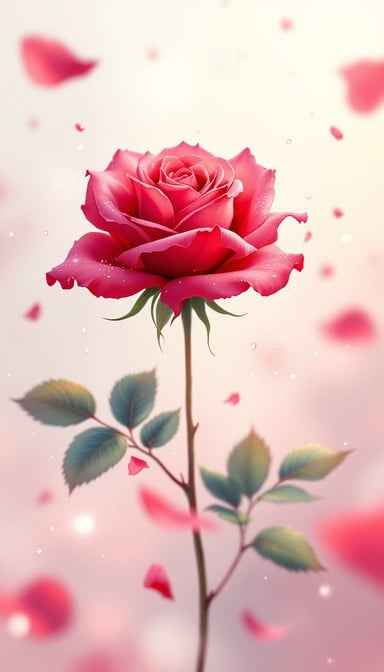 Magical Rose Blooms