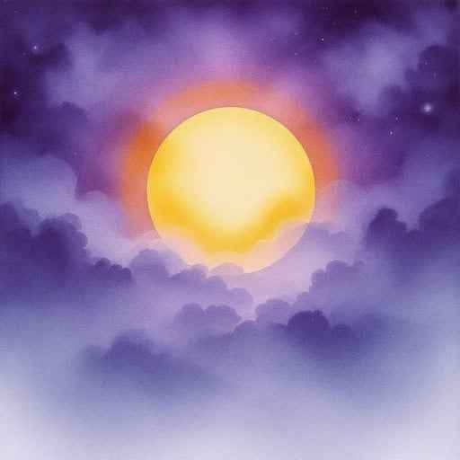 Purple Sunset Glow