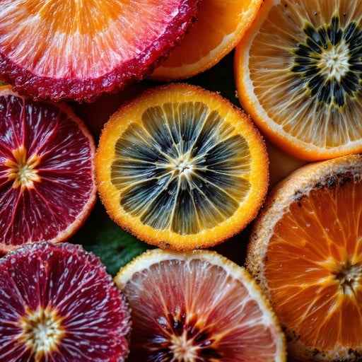 Vibrant Citrus Mosaic