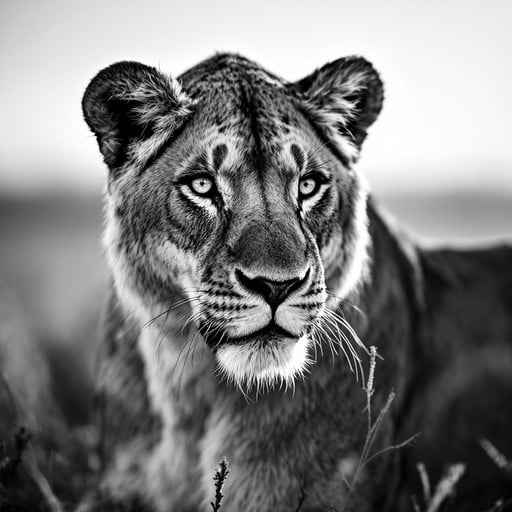 Majestic Lioness Portrait Majestic Lioness Portrait