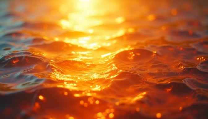 Molten Golden Waves Molten Golden Waves
