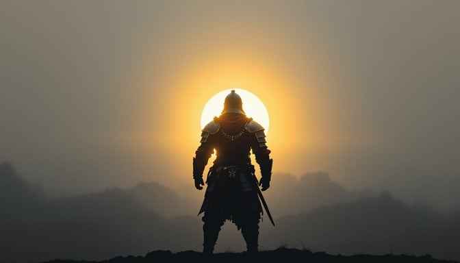 Lone Warrior Sunset Lone Warrior Sunset