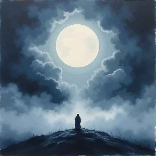 Moonlit Solitary Vigil
