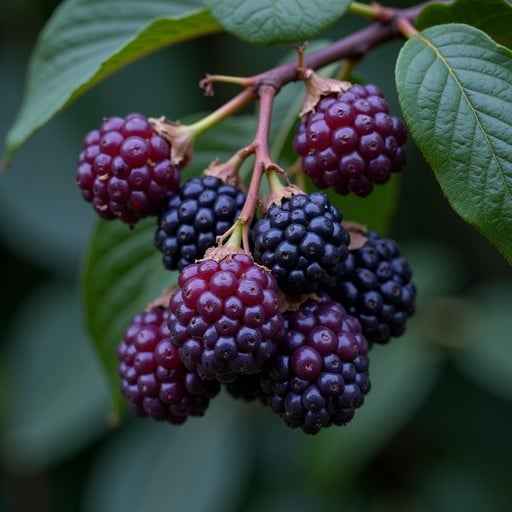 Succulent Mulberry Cluster