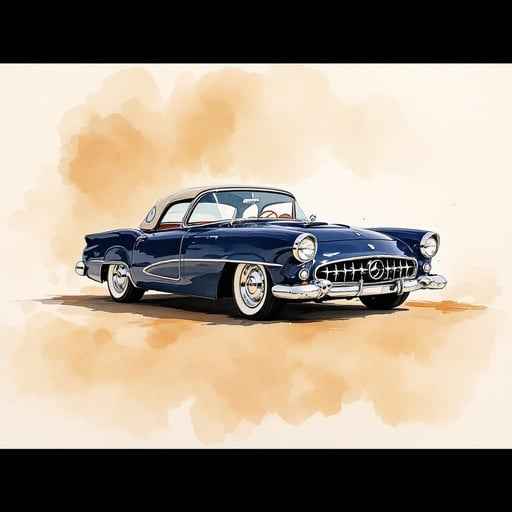 Vintage Blue Beauty