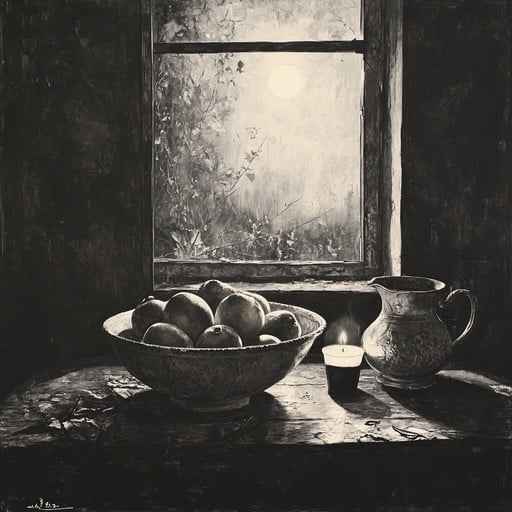 Moody still life