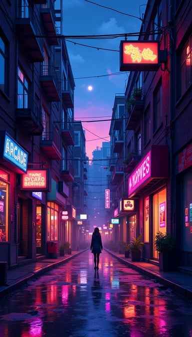Neon Urban Night