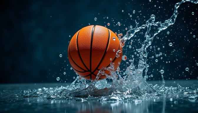 Basketball meets water