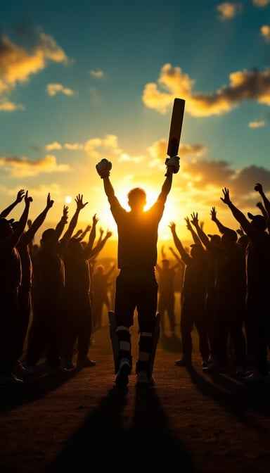 Victory Against Sunset