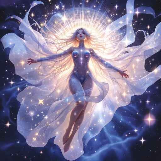 Celestial Anime Goddess